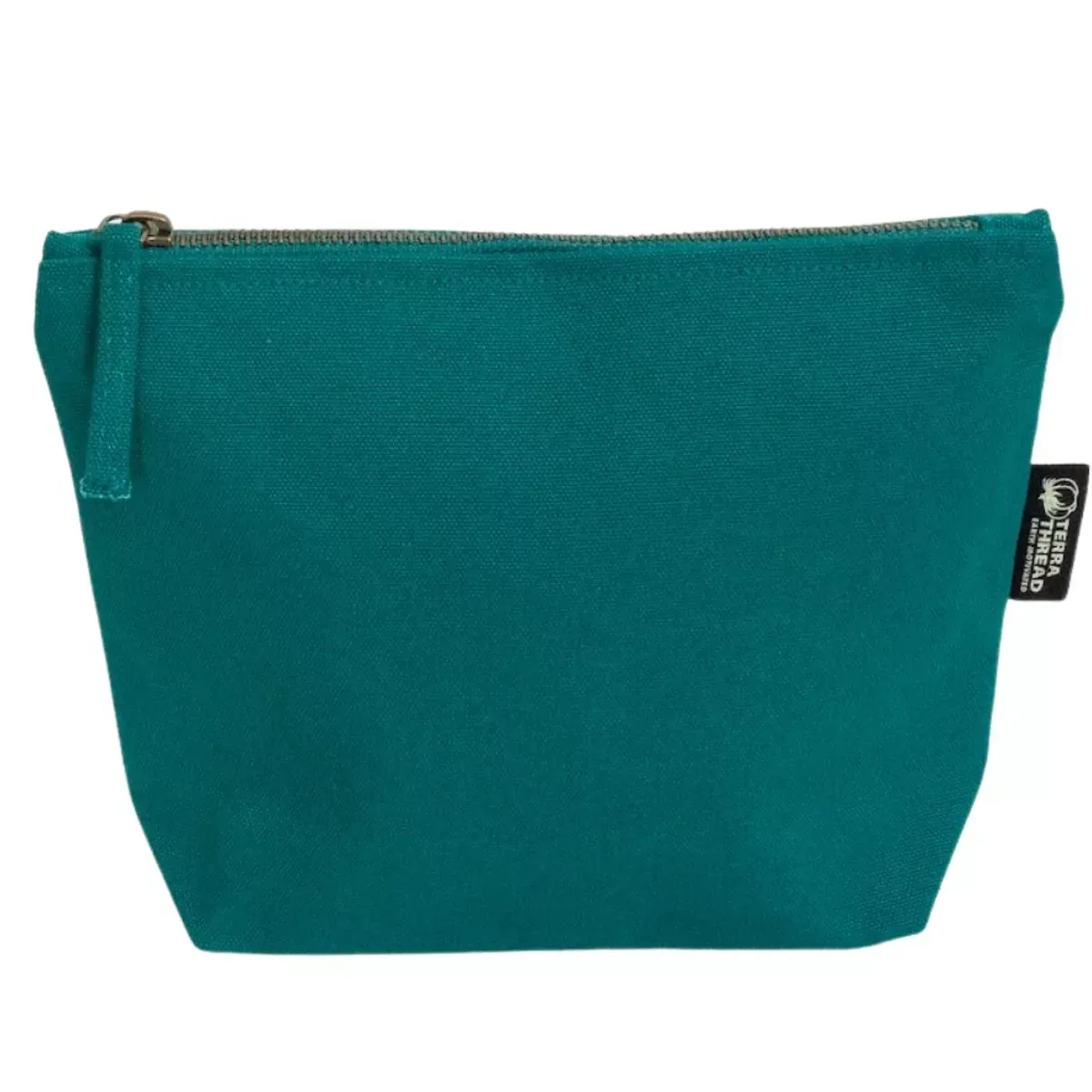 Terra Thread Teal Make Up Bag