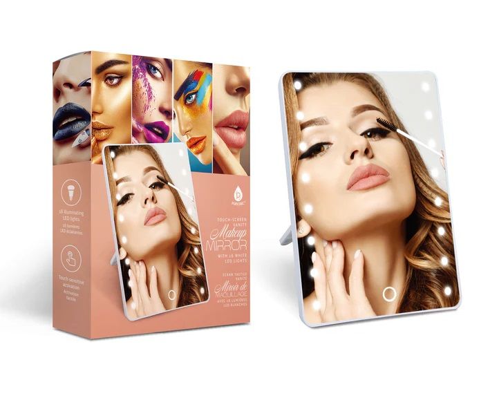 Pursonic Touch Screen Vanity Makeup Mirror