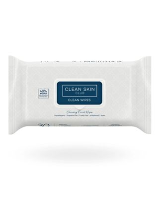 Clean Skin Club Clean Wipes Cleansing Facial Wipes