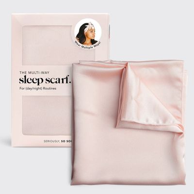 kitsch Multi Way Sleep Scarf- Blush