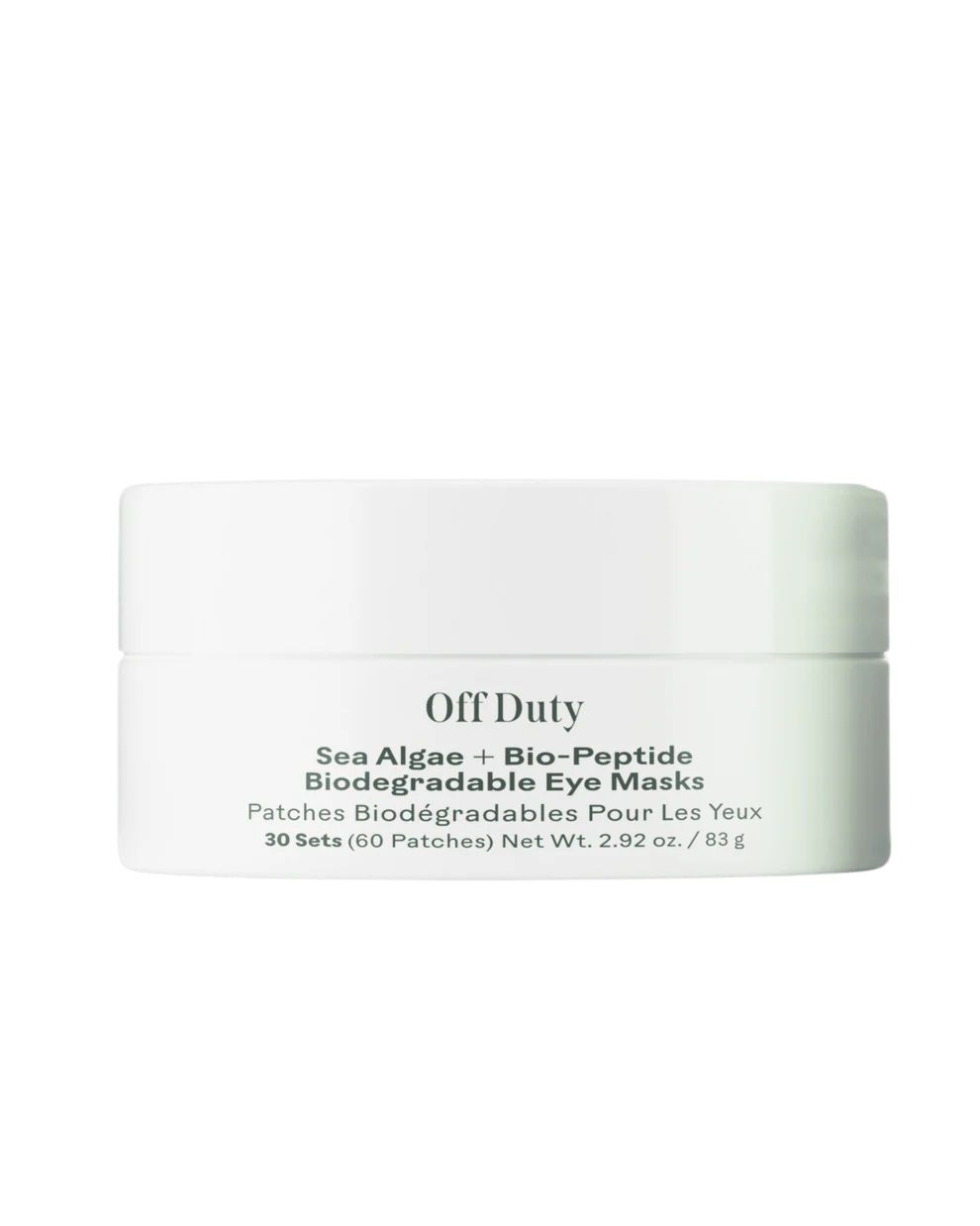 Off Duty Sea Algae + Bio-Peptide Biodegradable Eye Masks