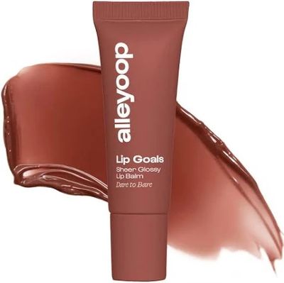 alleyoop Lip Goals Sheer Glossy Lip Balm Dare to Bare
