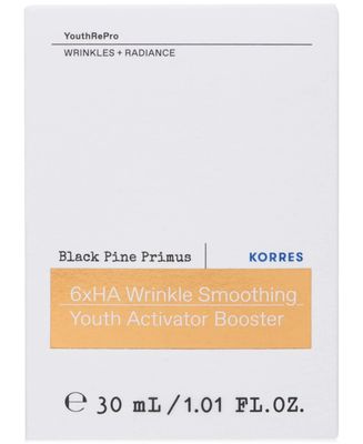 Korres Black Pine Primus 6xha Wrinkle Smoothing Youth Activator Booster