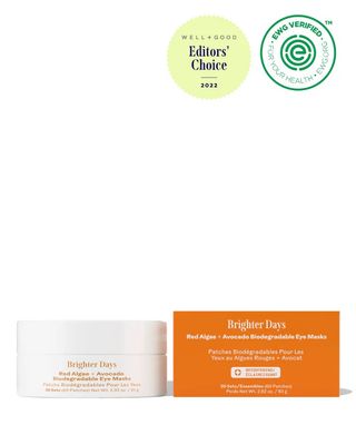 three ships Brighter Days 30 Set Red Algae &amp; Avocado Eye Masks