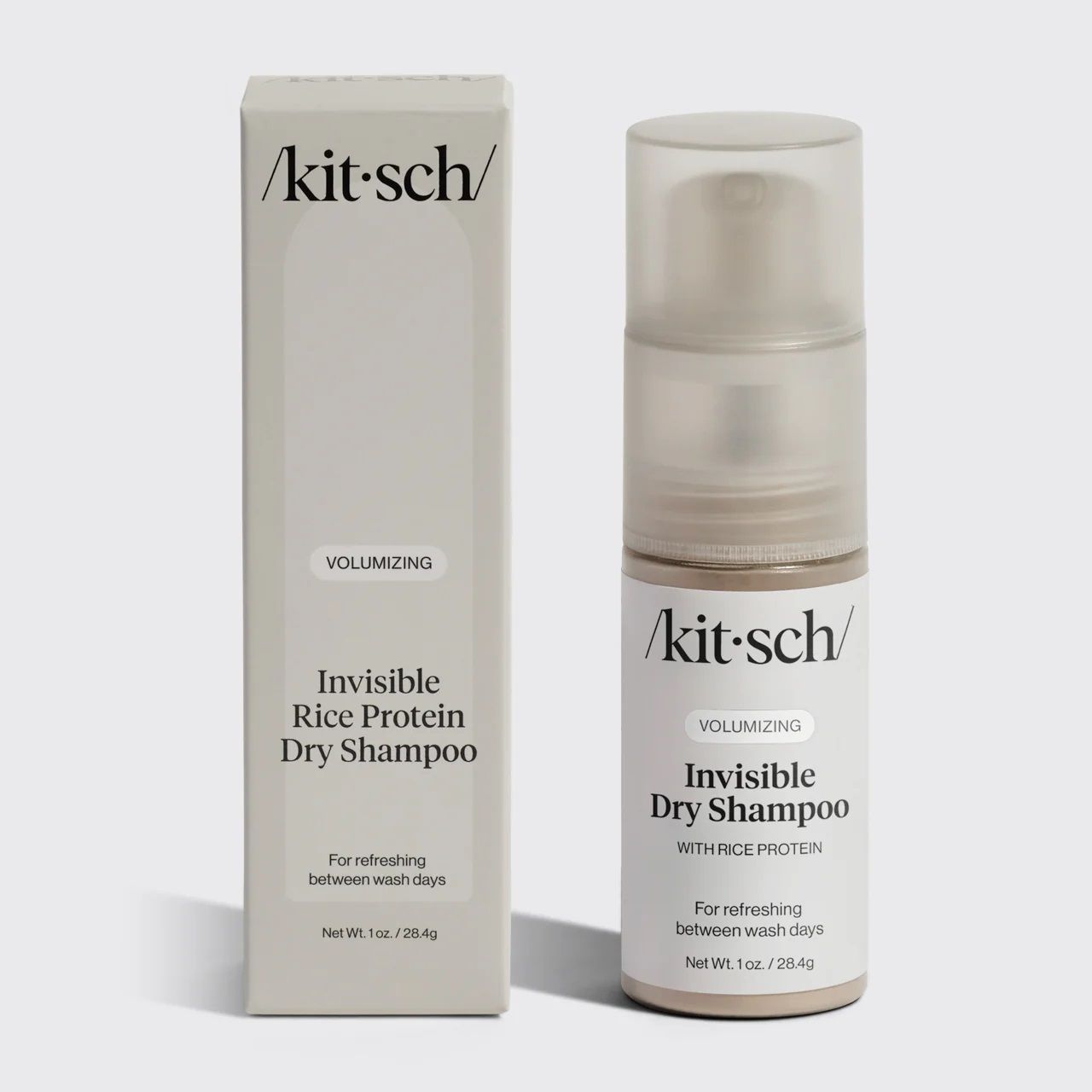 kitsch Volumizing Rice Protein Dry Shampoo Invisible