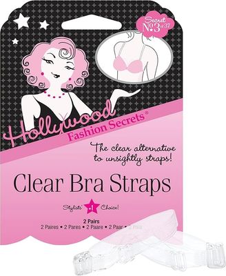 Hollywood Fashion Secrets Clear Bra Straps Secret No3