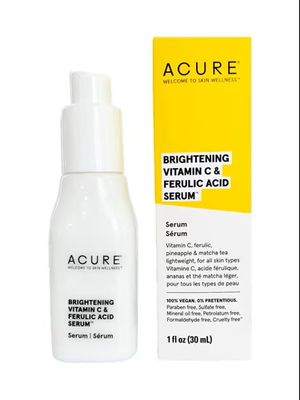 ACURE Brightening 2% Vitamin C + Ferulic Acid Serum
