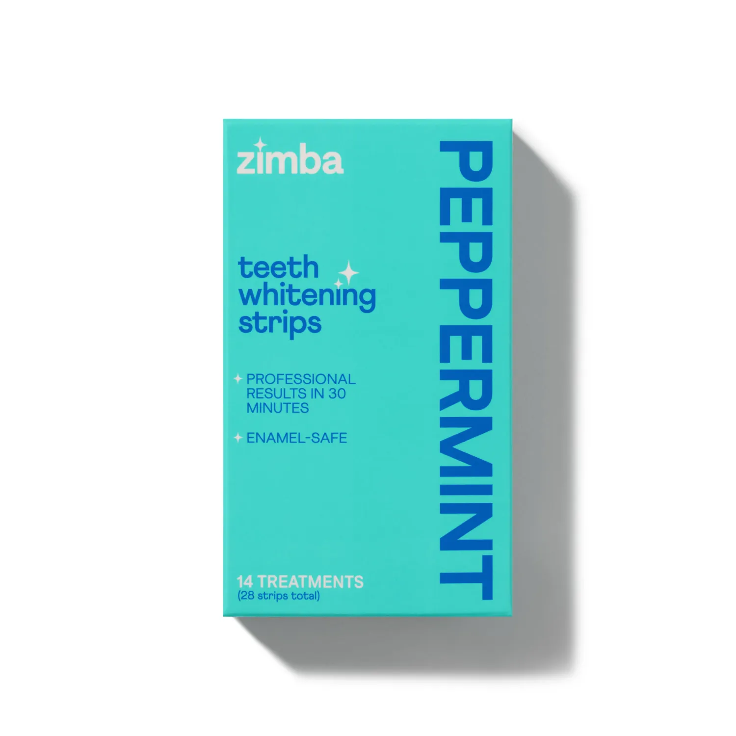 Zimba Teeth Whitening Strips Peppermint