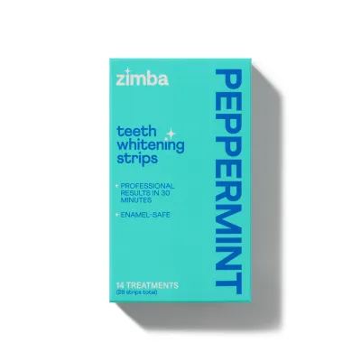 Zimba Teeth Whitening Strips Peppermint