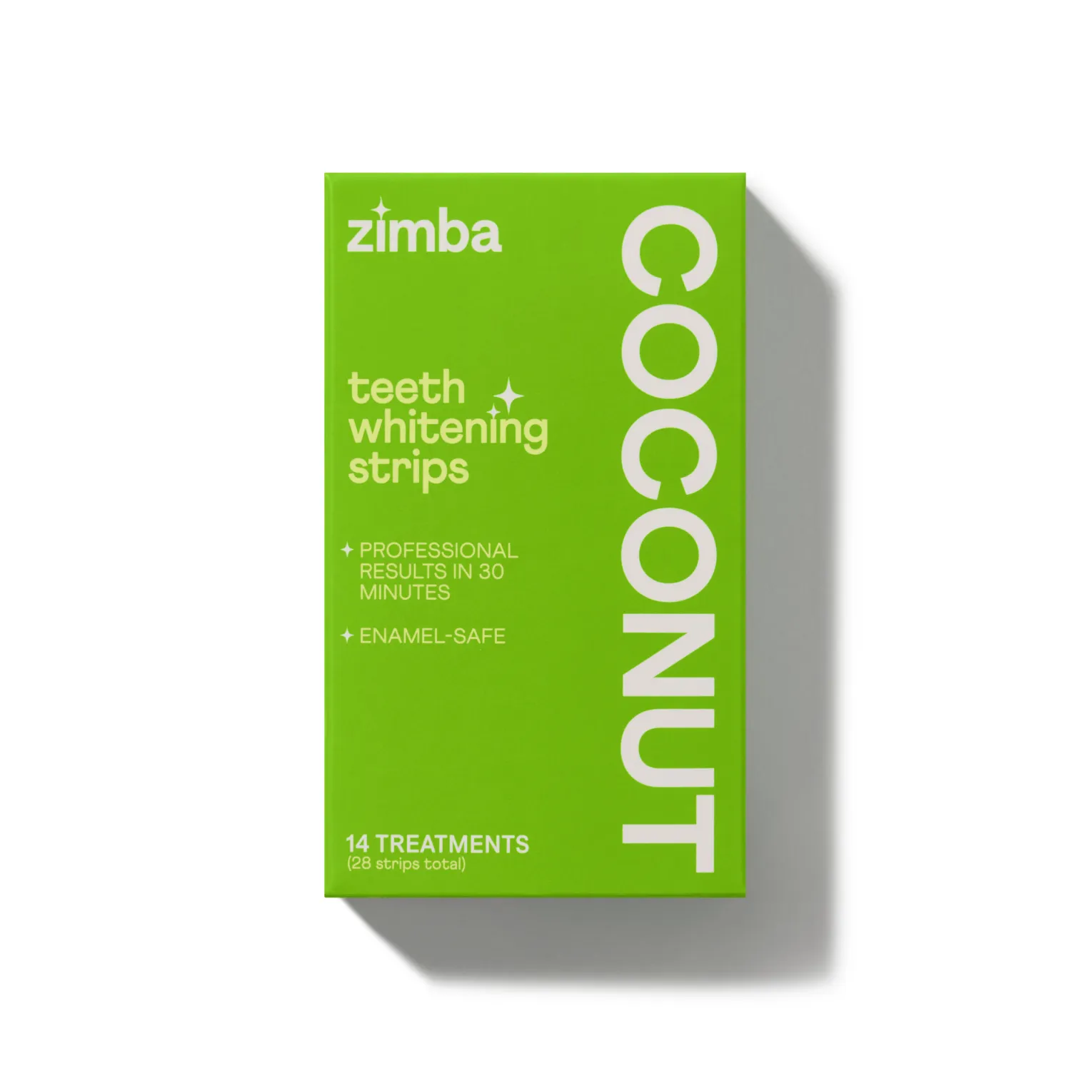 Zimba Teeth Whitening Strips Coconut