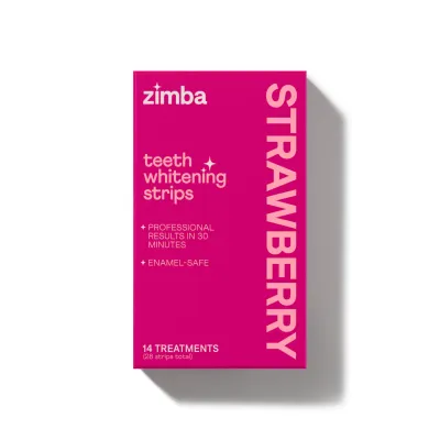 Zimba Teeth Whitening Strips Strawberry