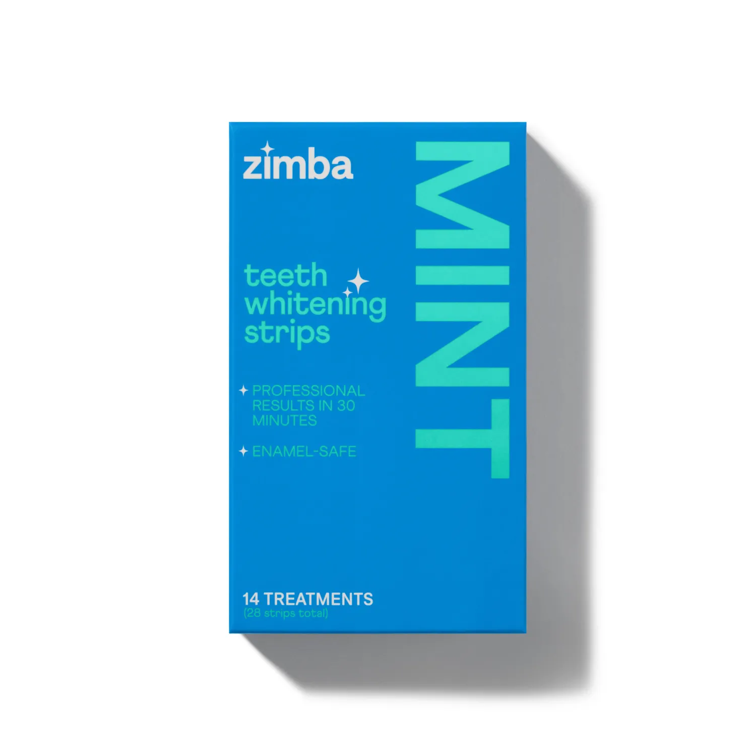 Zimba Teeth Whitening Strips Mint