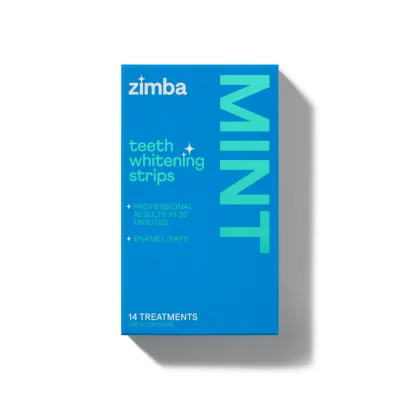 Zimba Teeth Whitening Strips Mint