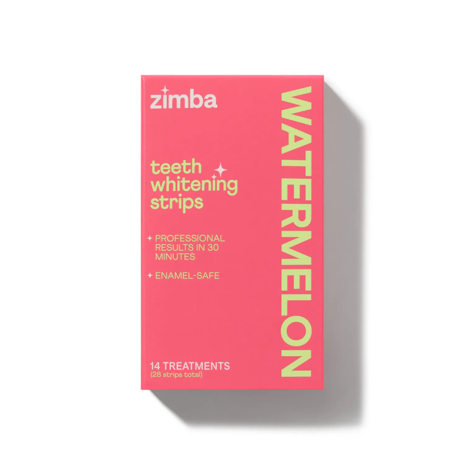Zimba Teeth Whitening Strips Watermelon