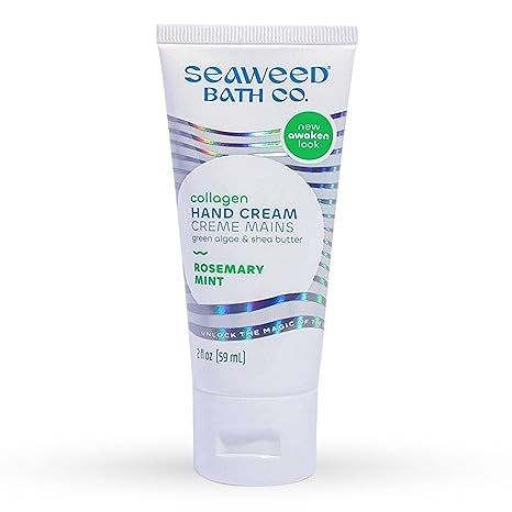 Seaweed Bath Co. Collagen Hand Cream Rosemary Mint