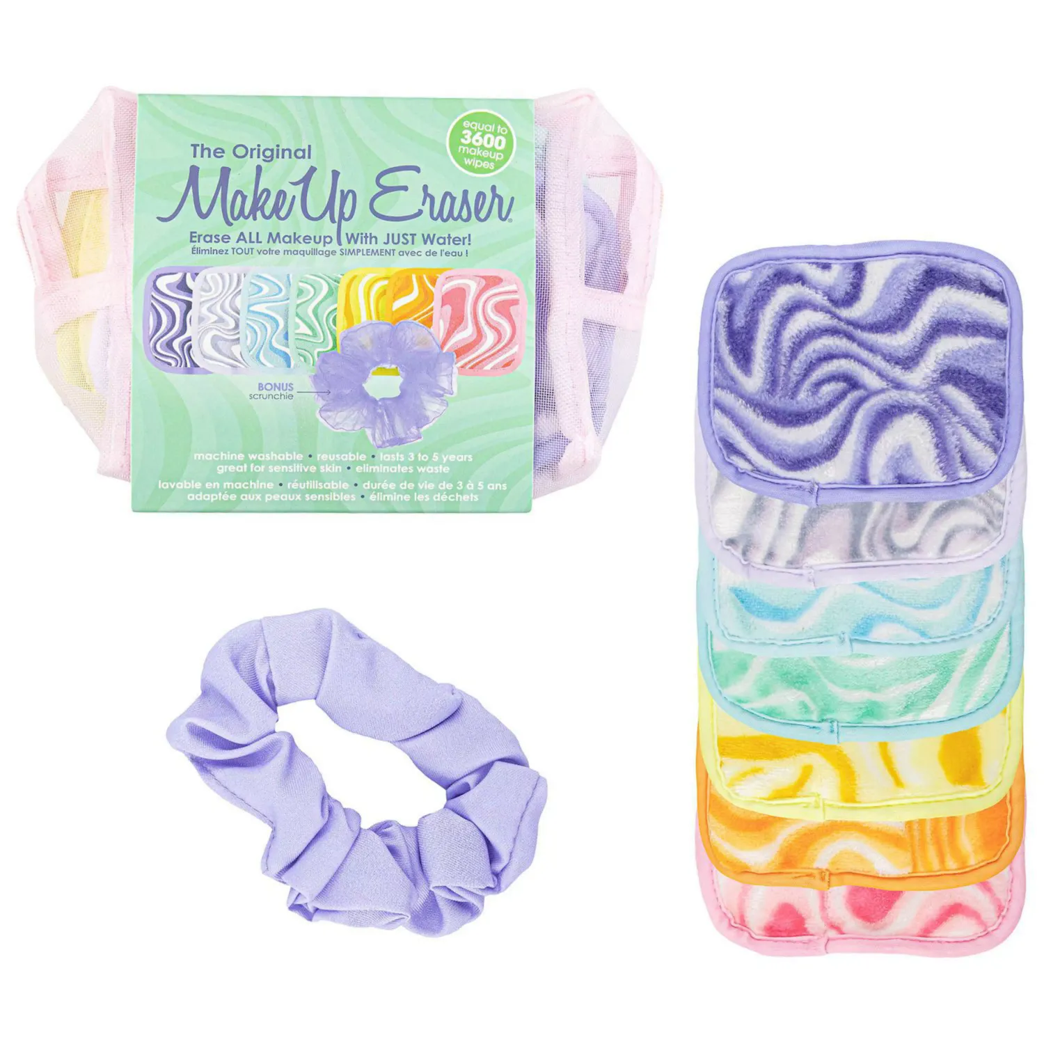 The Original Makeup Eraser Iridescent 7- Day Set