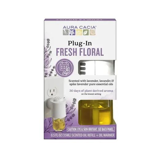 Aura Cacia Plug-In Fresh Floral