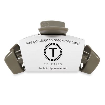 TELETIES Classic Hair Clip Large Sage It Ain't So