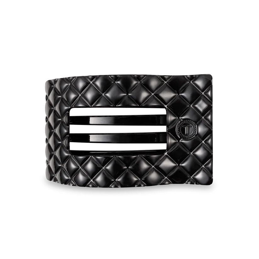 Teleties Jet Black Quilted Med