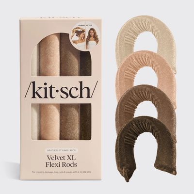 kitsch Velvet Xl Flexi Rods 4pc
