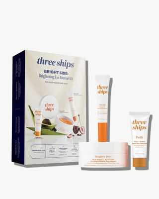 three ships Bright Side Brightening Eye Routine Kit