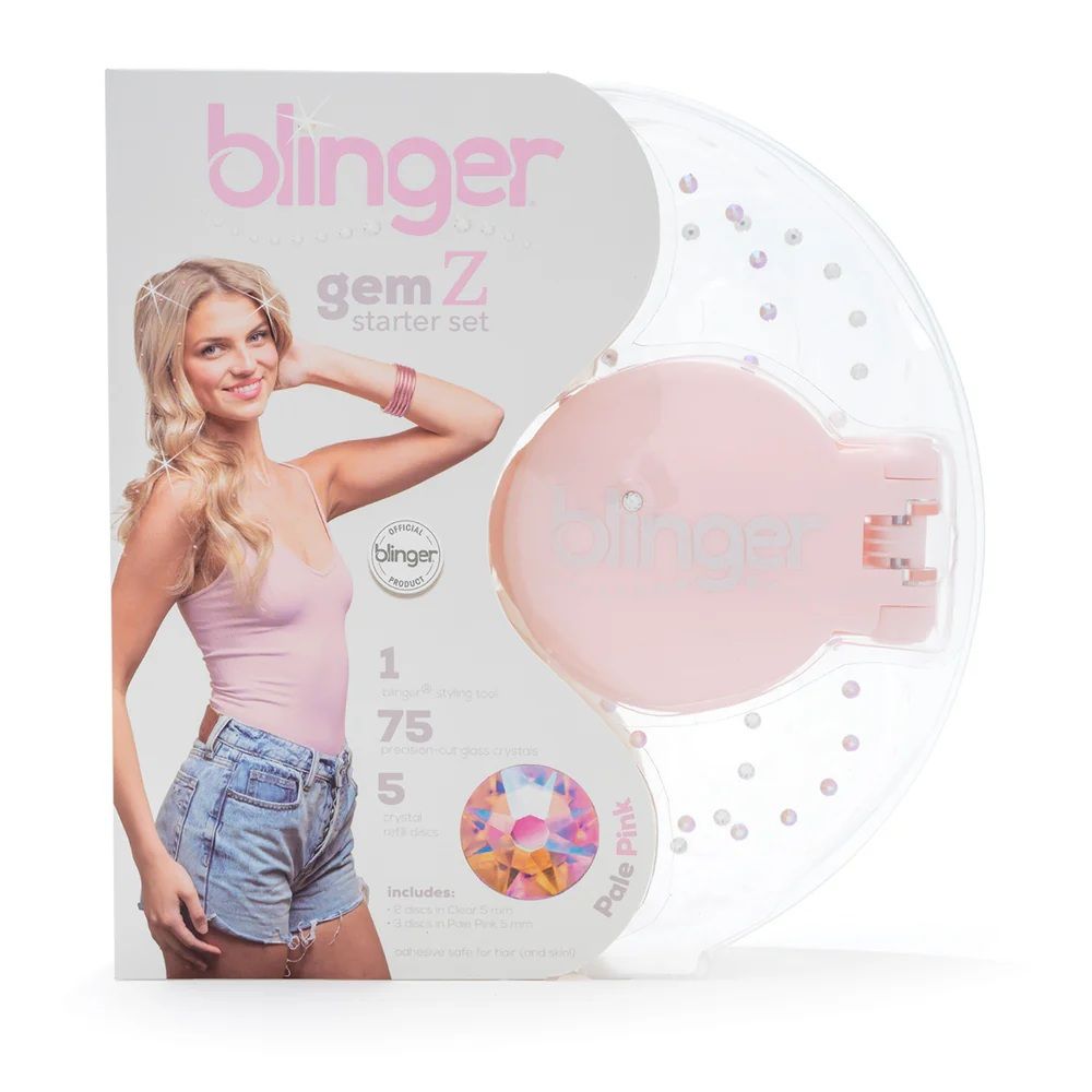 blinger gem Z Starter Set Pale Pink