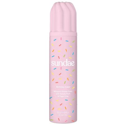 Sundae Whipped Shower Foam Birthday Cake