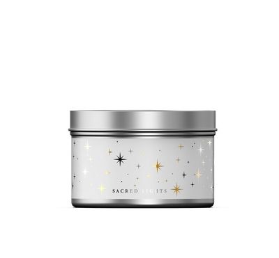 CLEARANCE RareEssence Sacred Lights Holiday Tin Candle