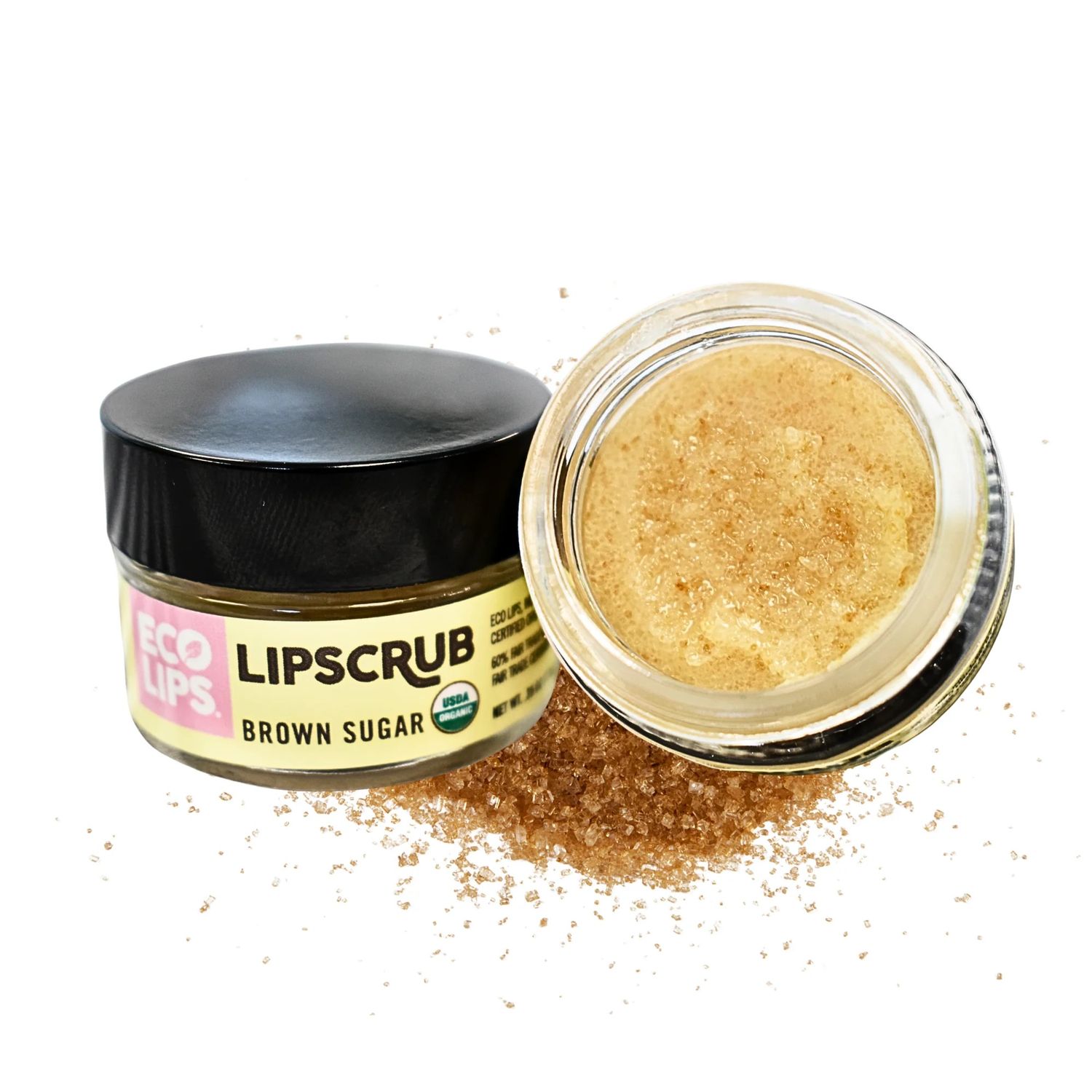 eco LIPS Lipscrub Brown Sugar