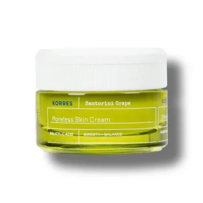 KORRES Santorini Grape Poreless Skin Cream 40mL