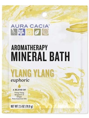 Aura Cacia Aromatherapy Mineral Bath Ylang Ylang