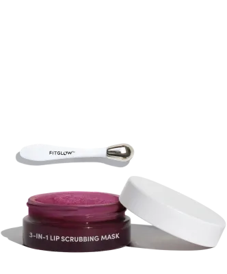 CLEARANCE FITGLOW Beauty 3-in-1 Lip Scrubbing Mask