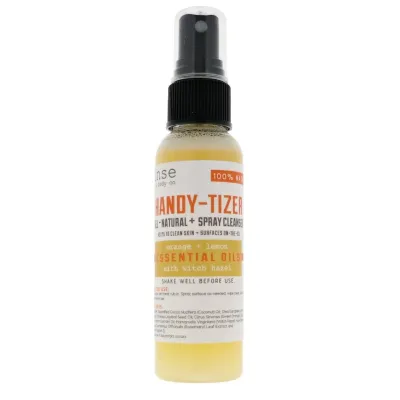 CLEARANCE rinse bath &amp; body Handy-Tizer All Natural Spray Hand Cleaner