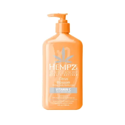 Hempz Beauty Actives Citrus Blossom Herbal Body Moisturizer Vitamin C