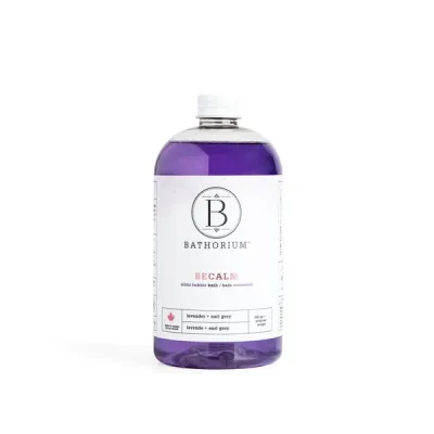 Bathorium BECALM Elixir Bubble Bath- Lavender + Earl Grey