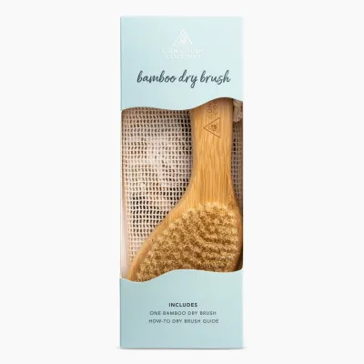 Conscious Coconut Vegan Bamboo Dry Brush