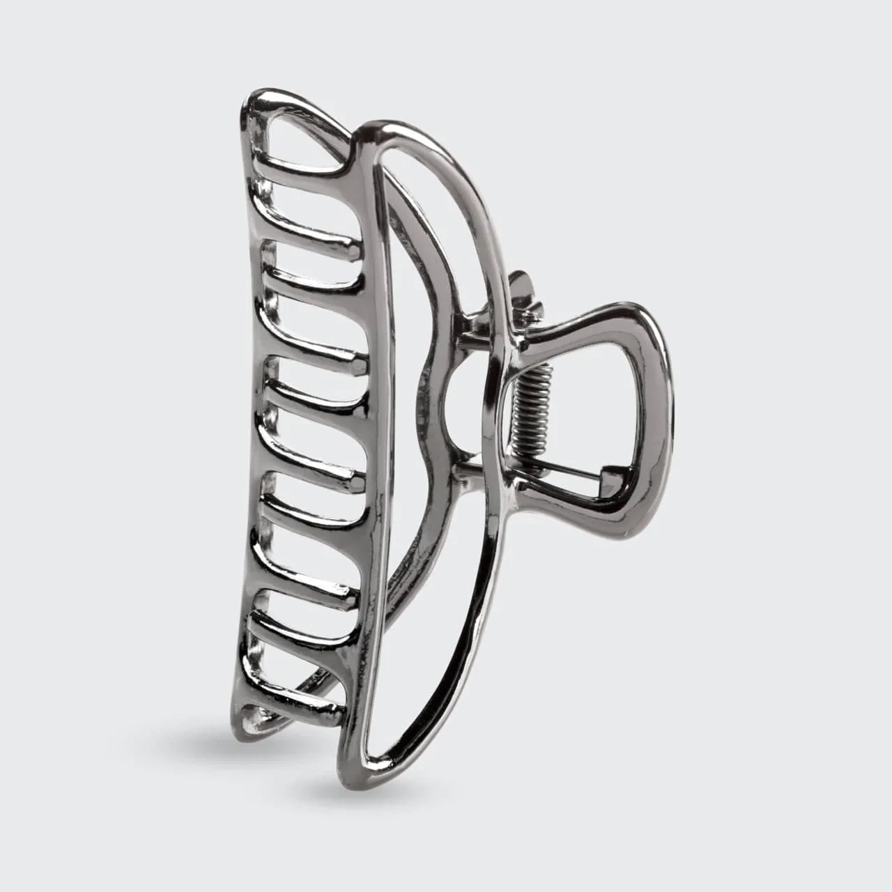 kitsch Open Shape Claw Clip - Hematite