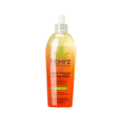 CLEARANCE Hempz Sweet Pineapple &amp; Honey Melon Herbal Hydrating Bath &amp; Body Oil