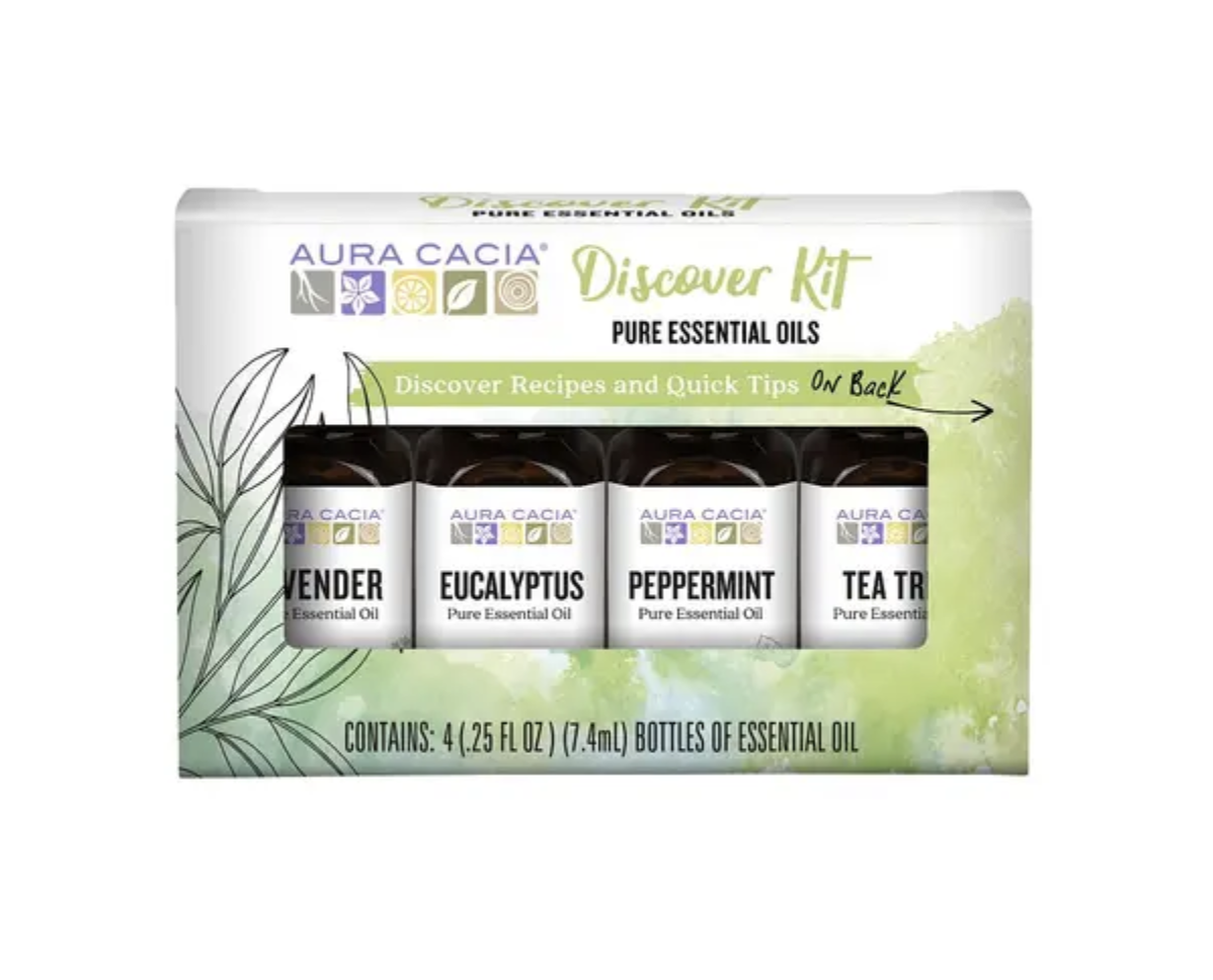 CLEARANCE Aura Cacia Discover Essential Oils Kit