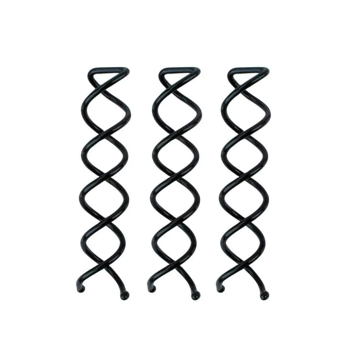 KITSCH - Bun Twist 3pc - Black