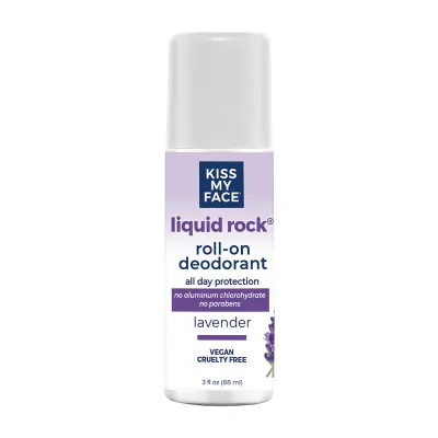CLEARANCE Kiss My Face Liquid Rock Roll On Deodorant Lavender