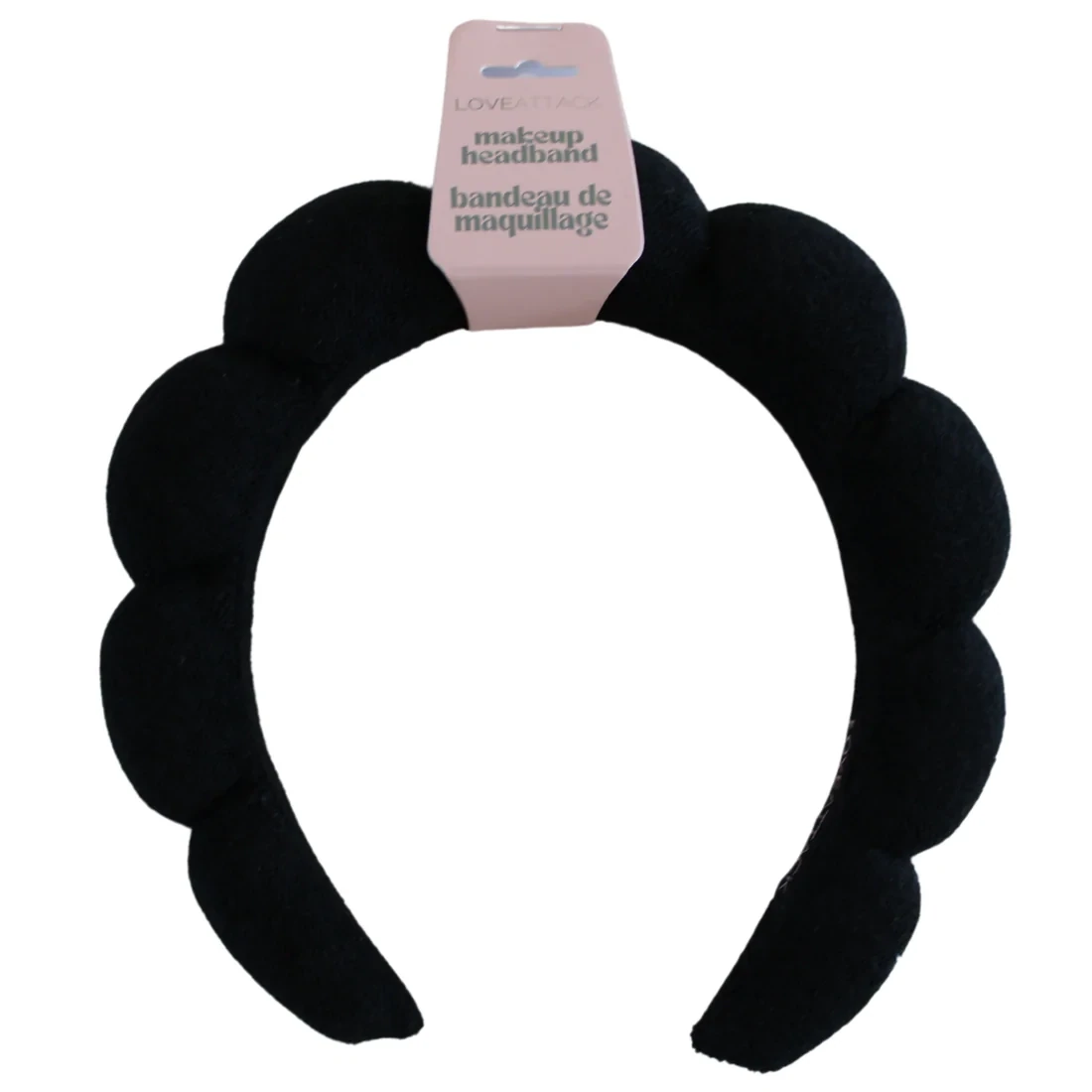 LOVEATTACK Makeup Headband Black