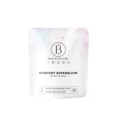 Bathorium Crush Midnight Superbloom Bath Soak