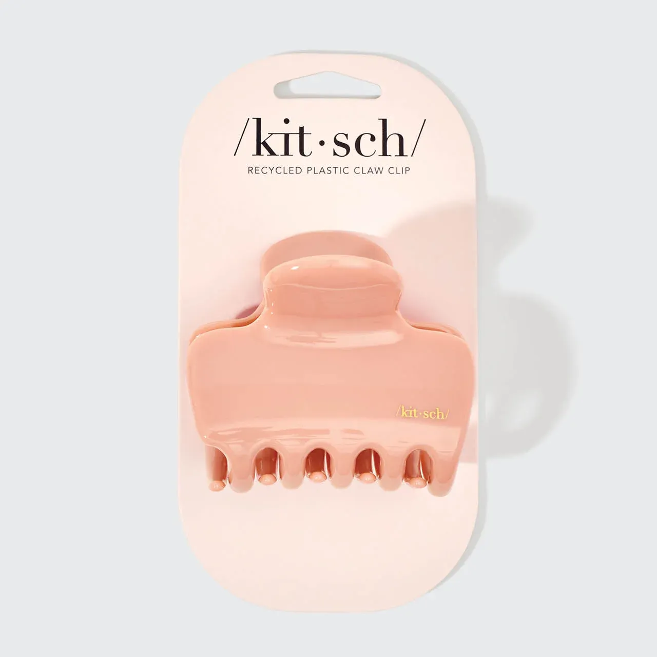 kitsch Recycled Plastic Claw Clip- Rosewood