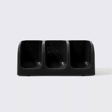 kitsch Self-Draining Soap Dish Black