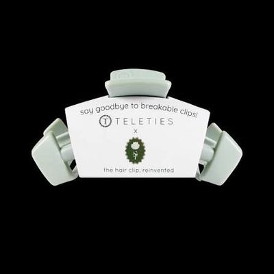 TELETIES Classic Hair Clip Coastal Christmas Medium