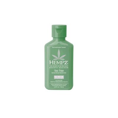 HEMPZ Tea Tree Herbal Body Moisturizer Travel Sz