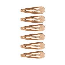 Teleties Snap Clips Bronze