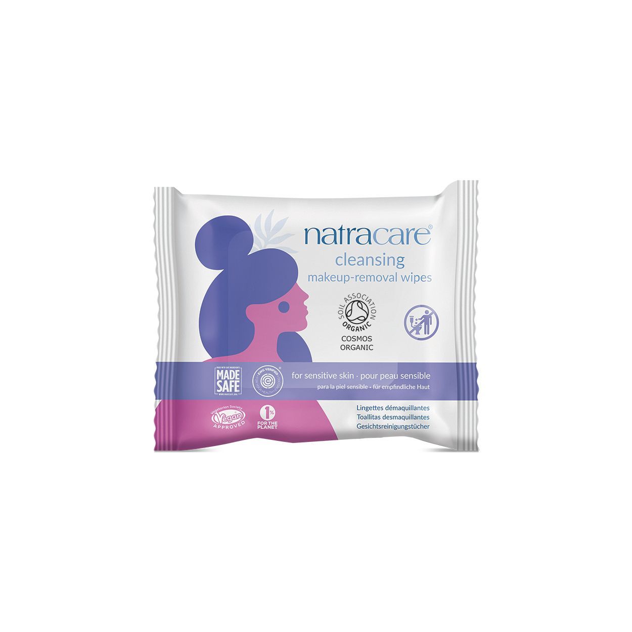 Natracare Cleansing Make Up Removal Wipes