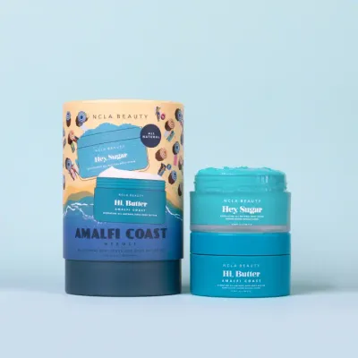 Clearance NCLA Beauty  Amalifi Coast Neroli All Natural Body Scrub And Body Butter Set